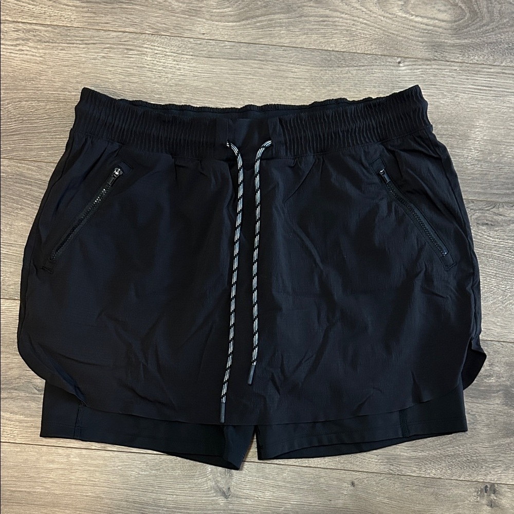 Athleta Black Women's Skort with leggings